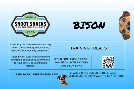 Bison Training Treats